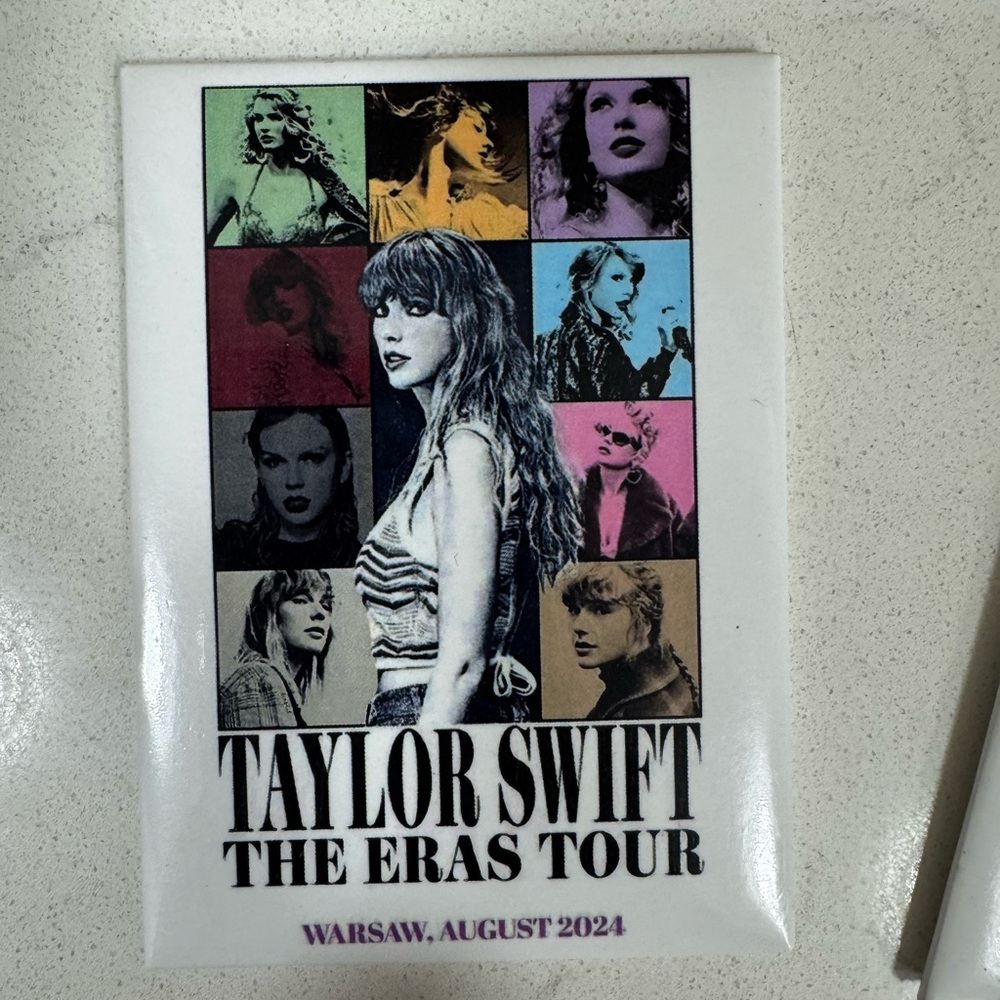 Taylor Swift The Eras Tour Warsaw Magnet